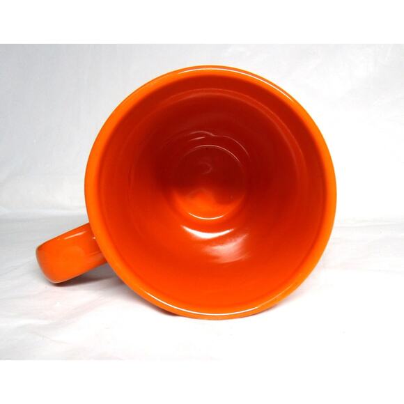 Swank HealthCare Orange Ceramic Mug 12 oz Branded Coffee Cup Kitchen Cool - Picture 3 of 5